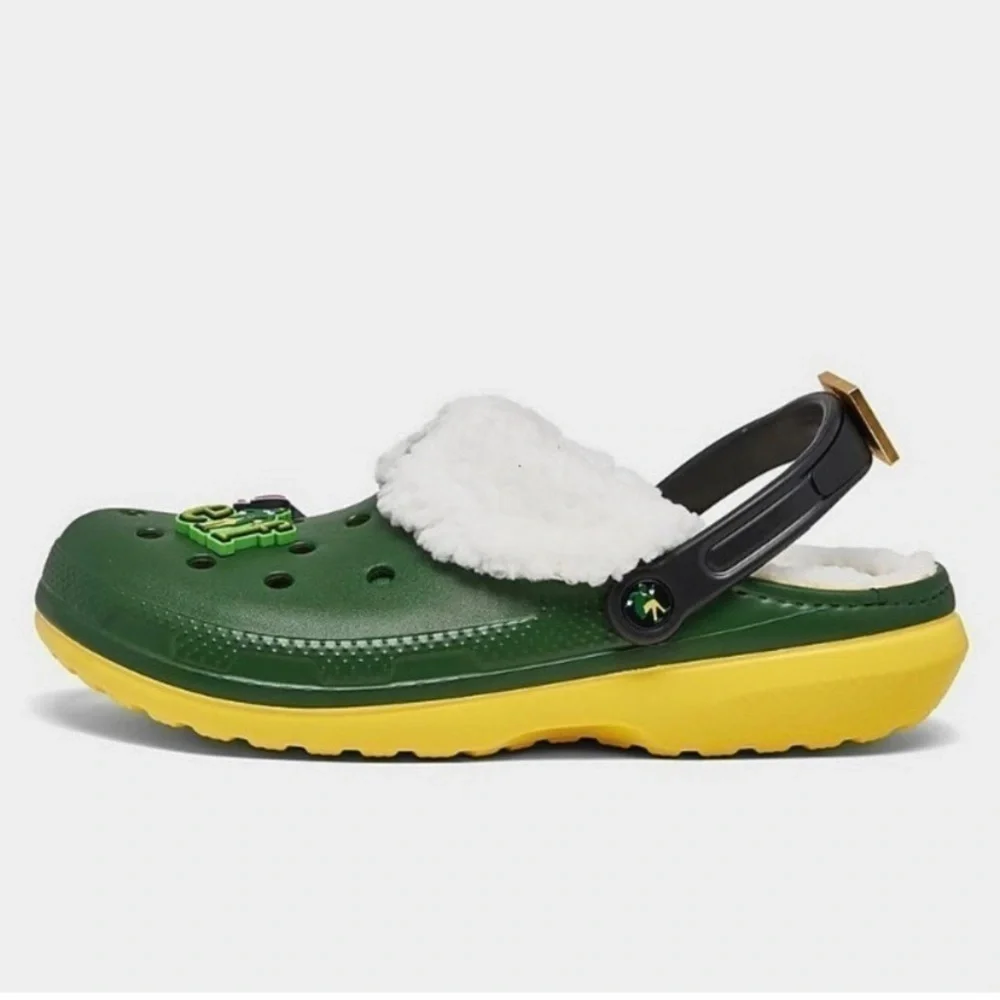 NWT. CROCS X ELF Classic Lined Clog Shoes